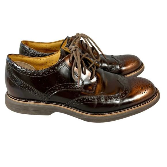 Sperry Mens Oxford Wingtip Shoes Top Sider Gold Cup Bellingham Size 7.5M Loafers main image 11